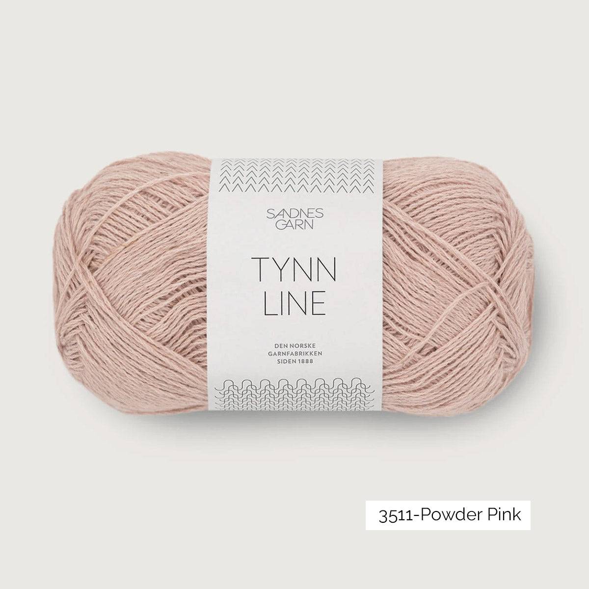 Pelote de Tynn Line de Sandnes Garn coloris 3511 Powder Pink