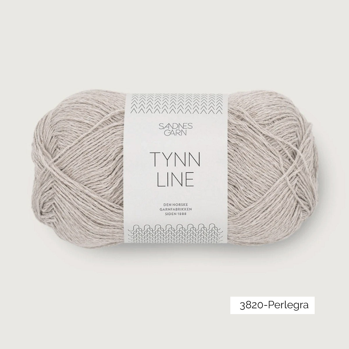 Pelote de Tynn Line de Sandnes Garn coloris 3820 Perle Grå