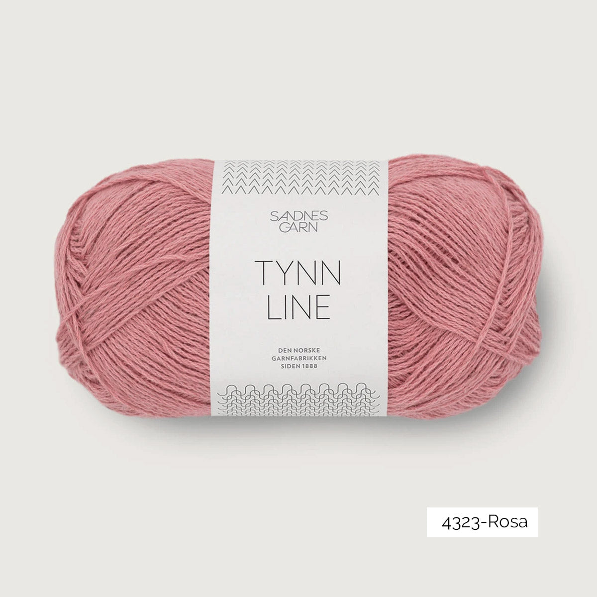 Pelote de Tynn Line de Sandnes Garn coloris 4323 Rosa