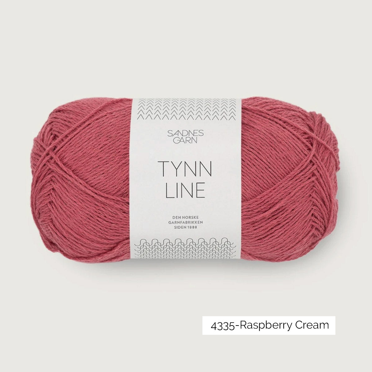 Pelote de Tynn Line de Sandnes Garn coloris 4335 Raspberry Cream