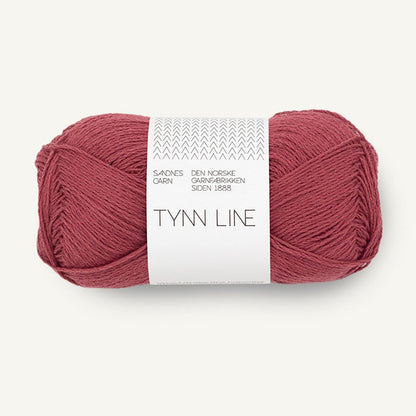 Pelote de Tynn Line de Sandnes Garn coloris 4353 Rustic Rose