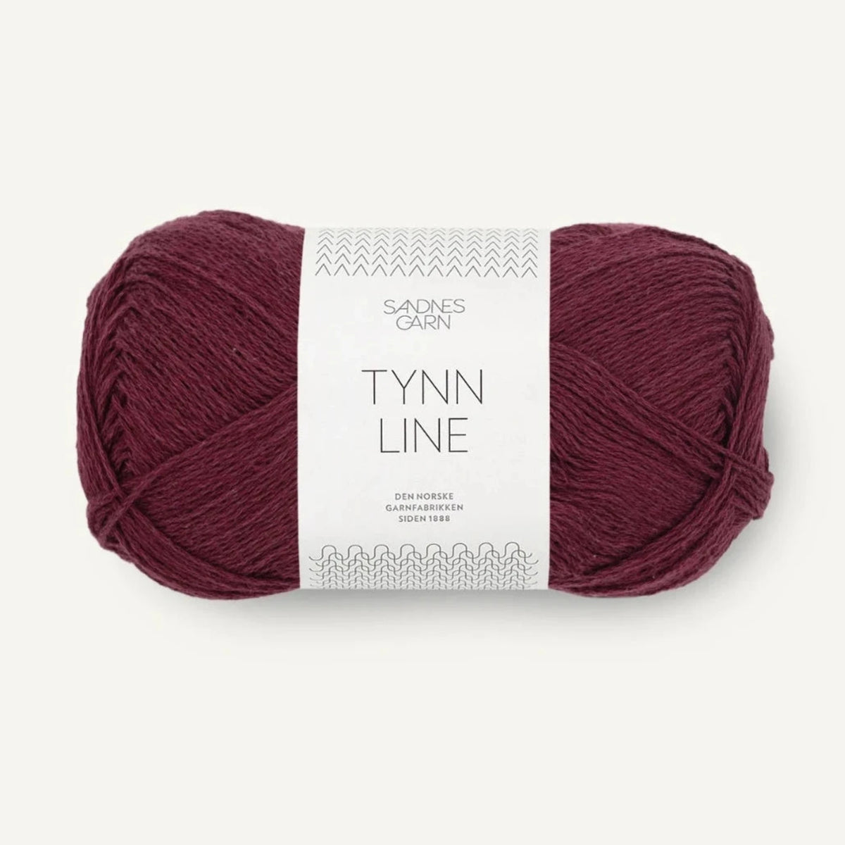 Pelote de Tynn Line de Sandnes Garn coloris 4372 Dyp Burgunder