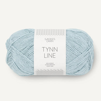 Pelote de Tynn Line de Sandnes Garn coloris 5930 Light Blue