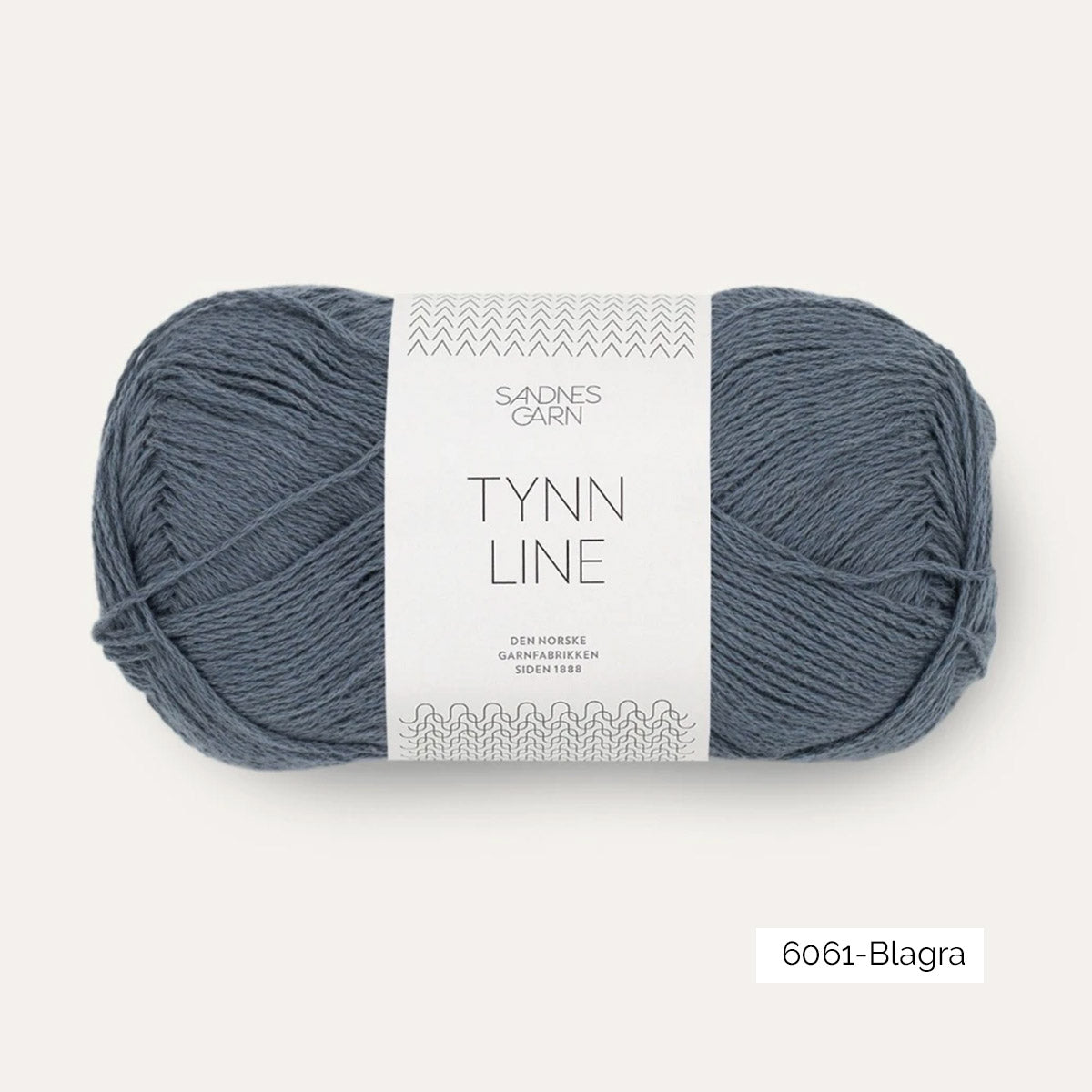 Pelote de Tynn Line de Sandnes Garn coloris 6061 Blå Grå