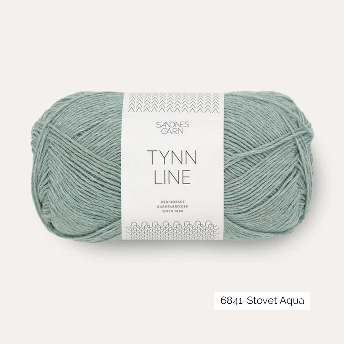 Pelote de Tynn Line de Sandnes Garn coloris 6841 Støvet Aqua
