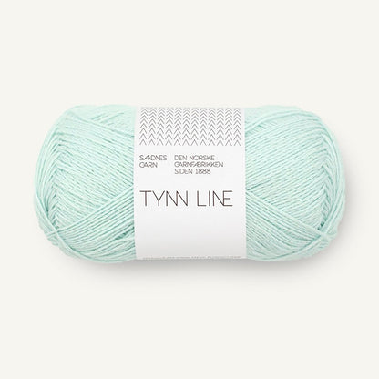Pelote de Tynn Line de Sandnes Garn coloris 7911 Mint Green