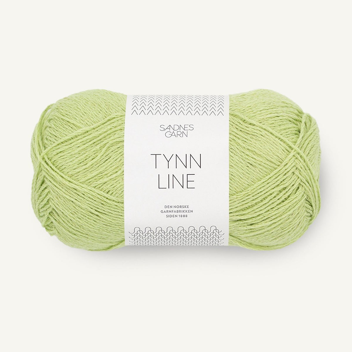 Pelote de Tynn Line de Sandnes Garn coloris 9523 Lime Punch