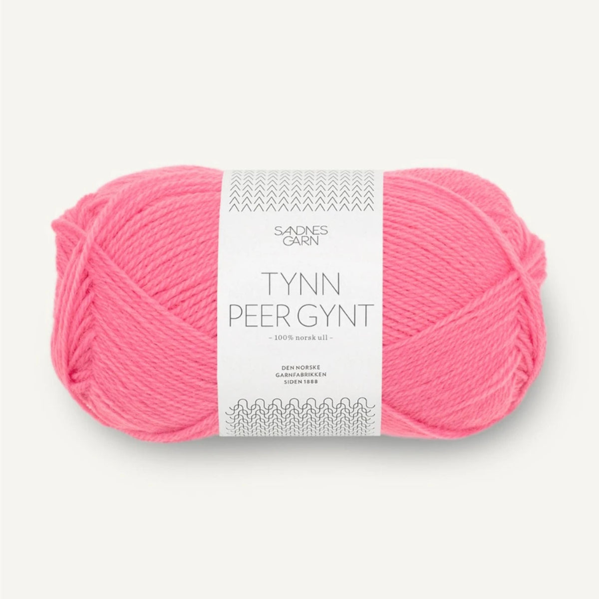 Pelote de Tynn Peer Gynt de Sandnes Garn coloris 4315 Bubblegum Pink