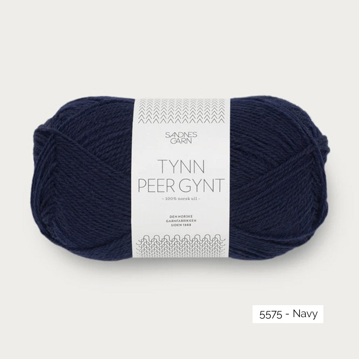 Pelote de lTynn Peer Gynt de Sandnes Garn coloris 5575 Navy