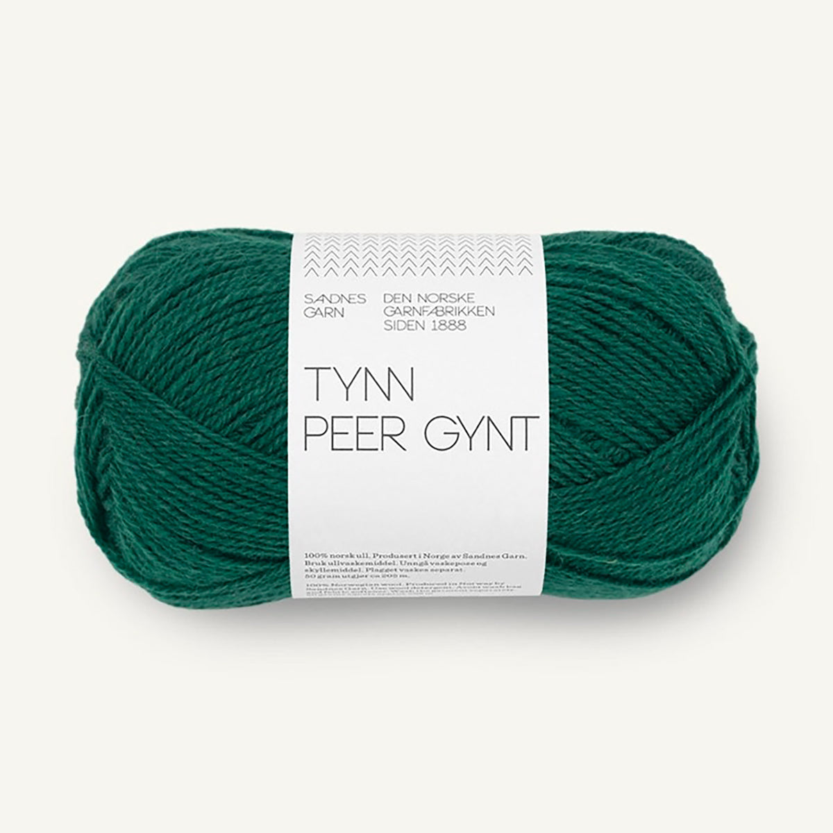Pelote de Tynn Peer Gynt de Sandnes Garn, coloris 7772 Rainforest