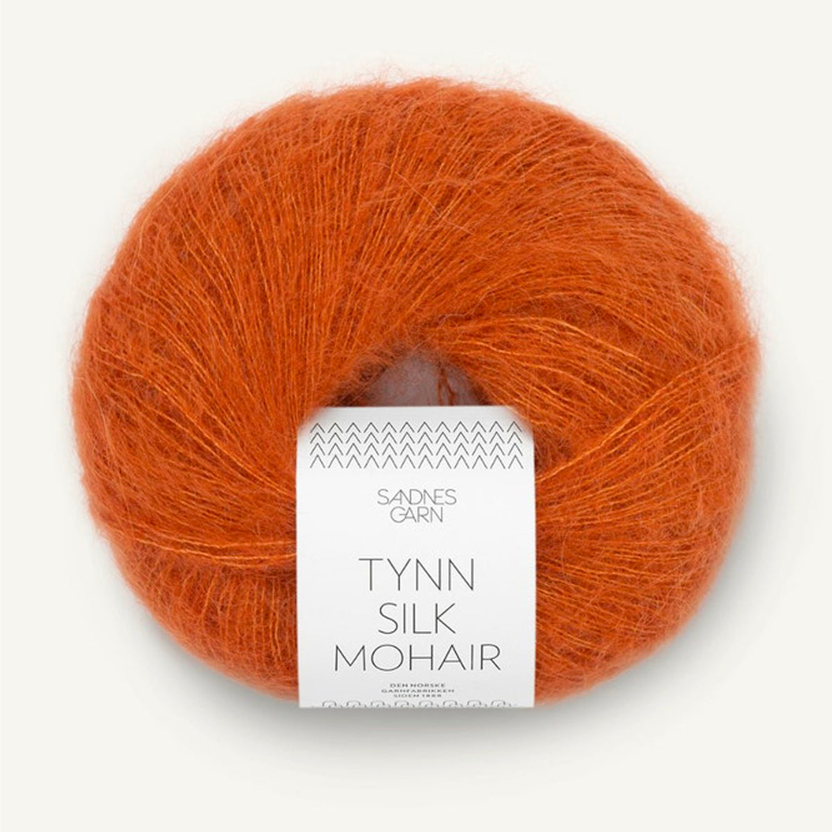 Pelote de Tynn Silk Mohair de Sandnes Garn coloris 2745 Cognac