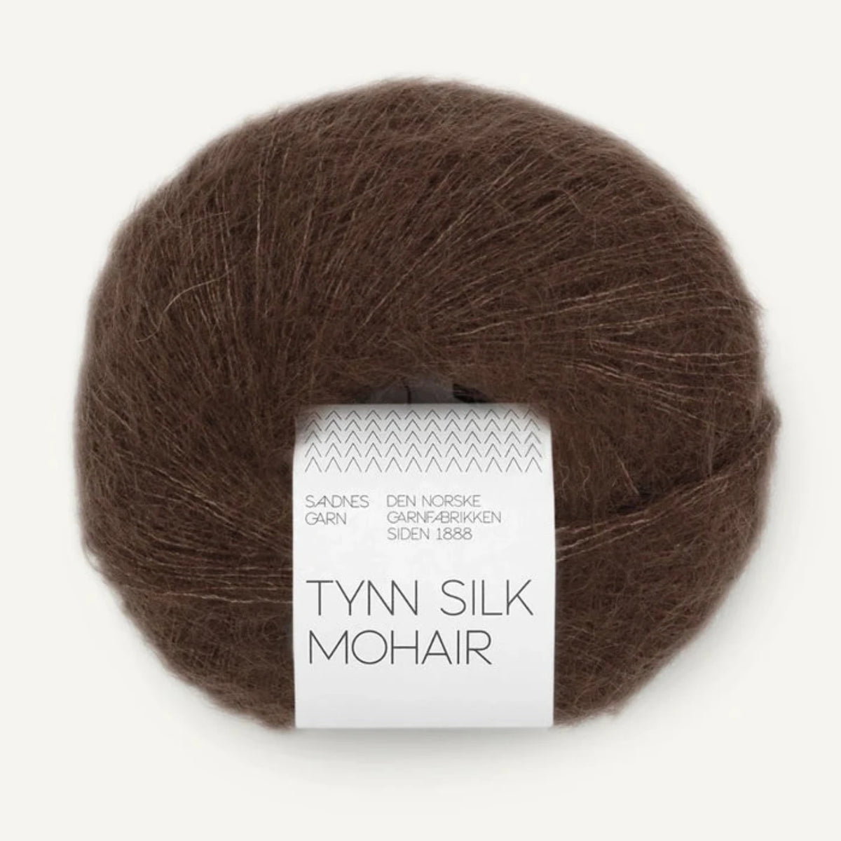 Pelote de Tynn Silk Mohair de Sandnes Garn coloris 3091 Cacao Nibs