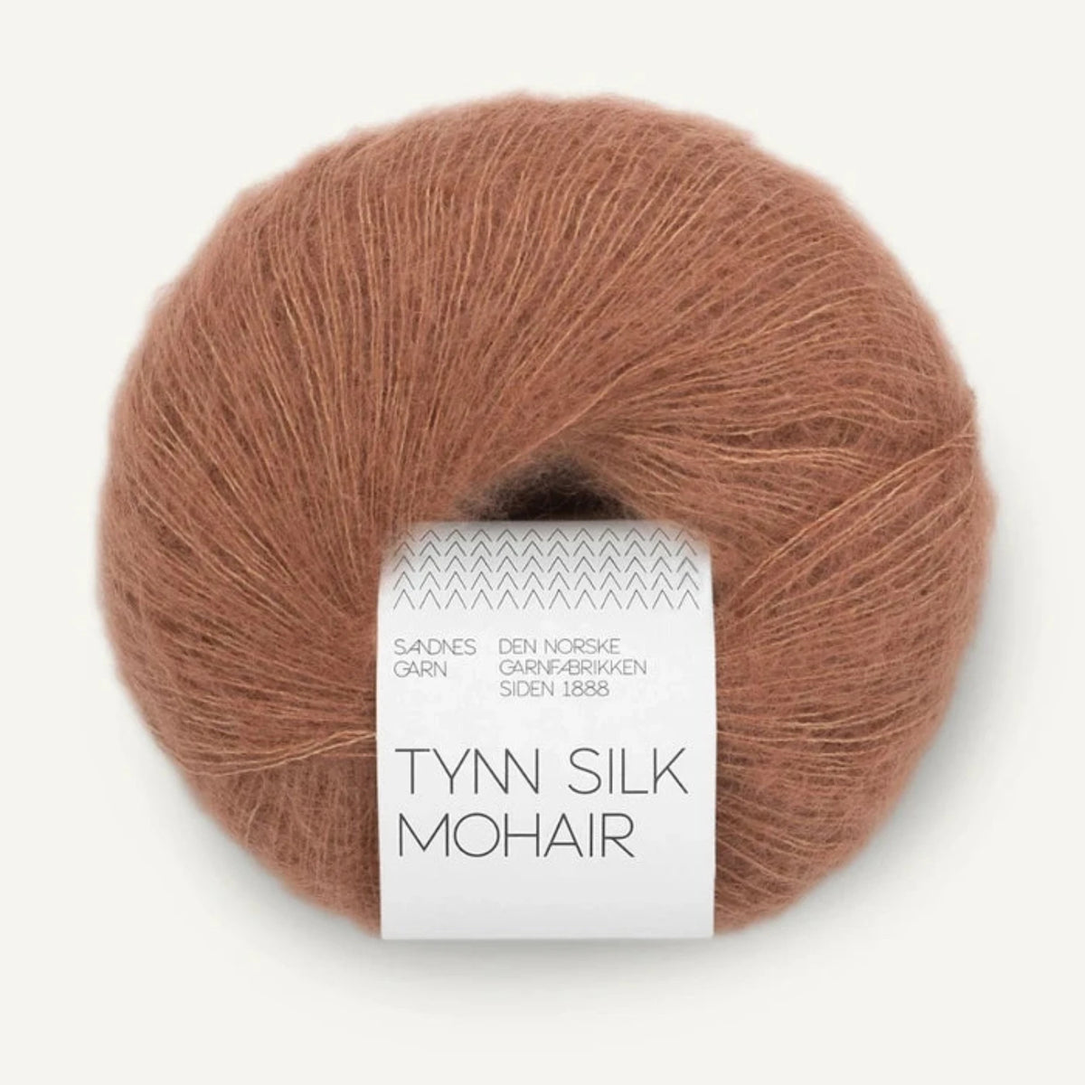Pelote de Tynn Silk Mohair de Sandnes Garn coloris 3342 Mocha Mousse