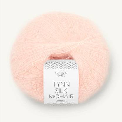Pelote de Tynn Silk Mohair de Sandnes Garn coloris 3509 Ballet Tutu