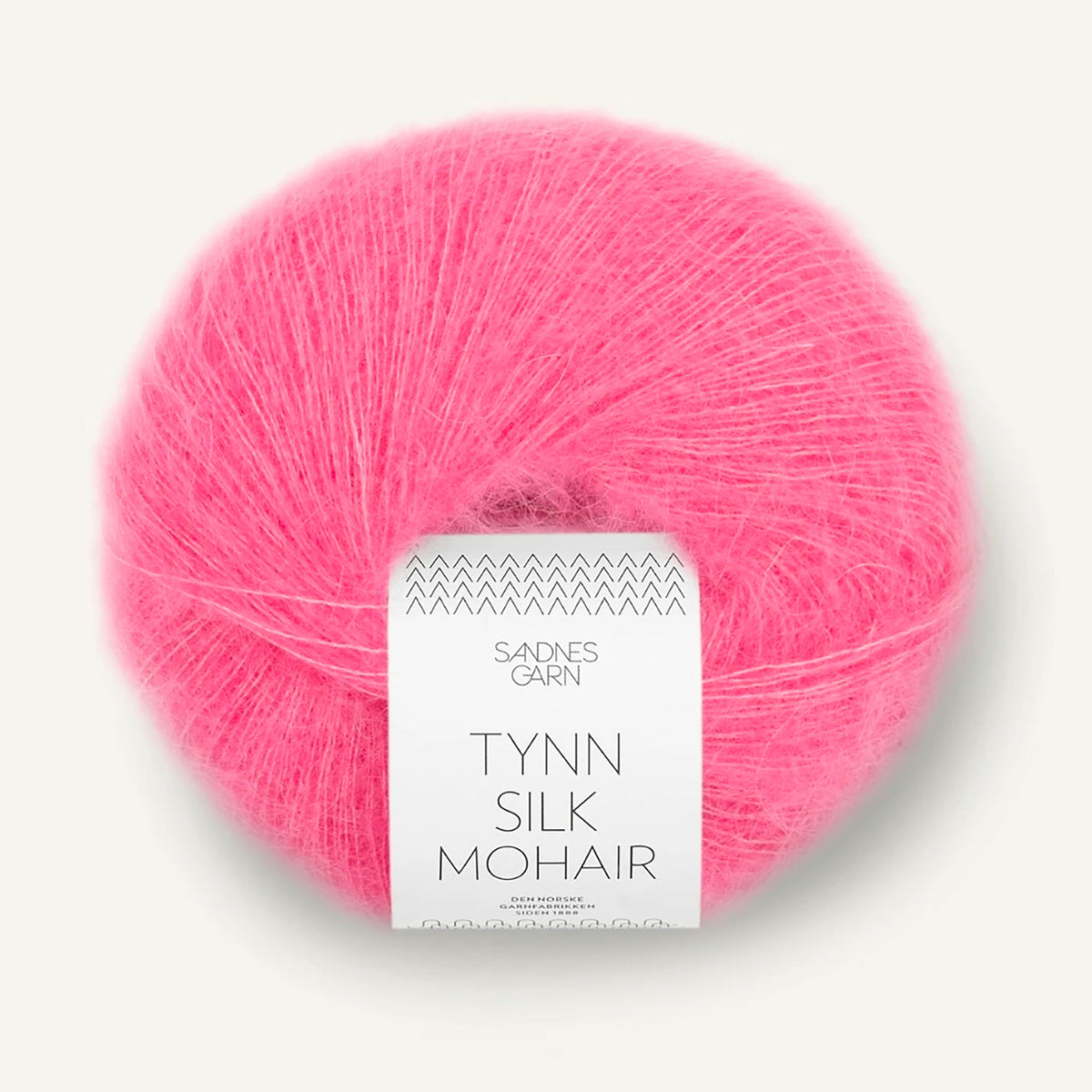 Pelote de Tynn Silk Mohair de Sandnes Garn coloris 4315 Bubblegum Pink