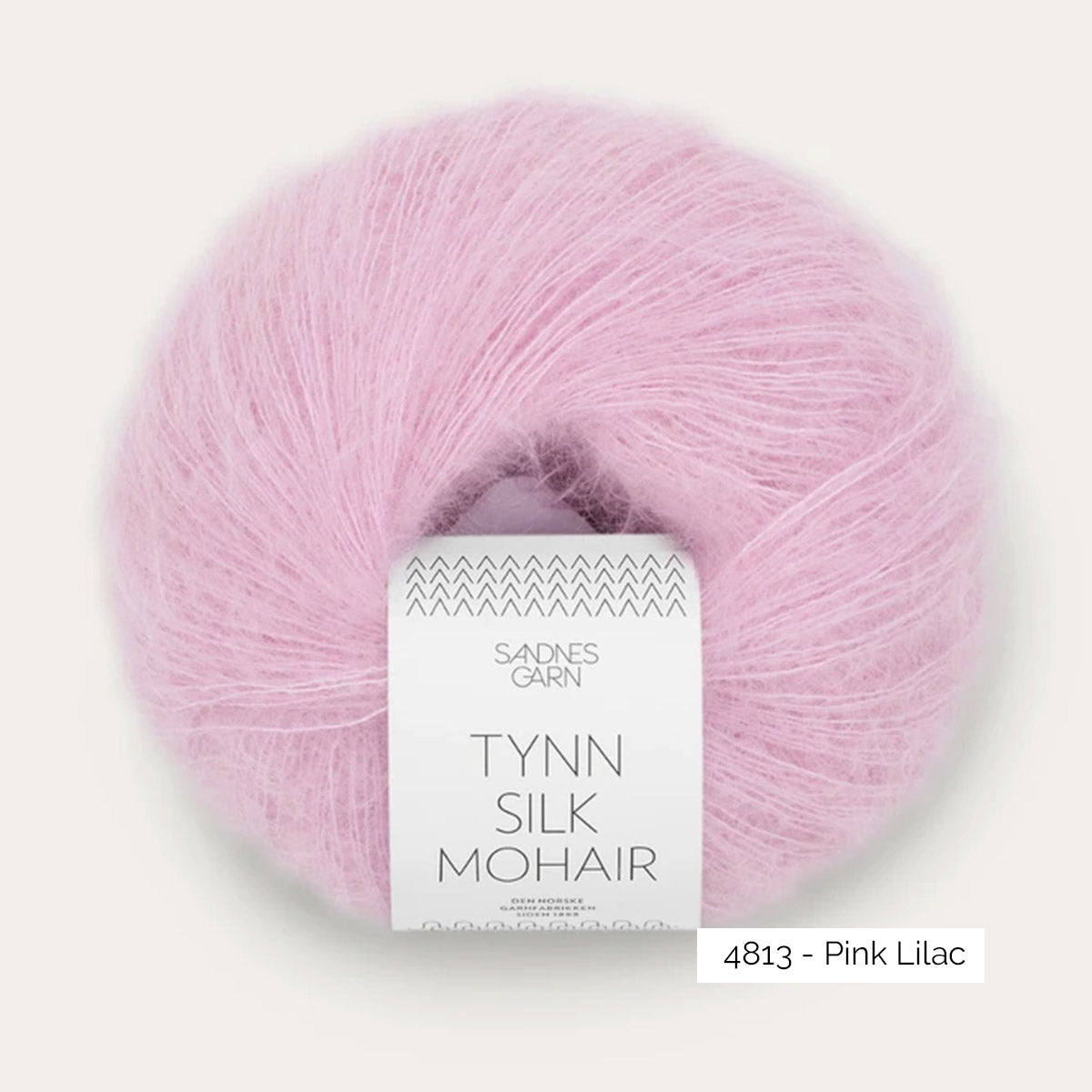 Pelote de Tynn Silk Mohair de Sandnes Garn coloris 4813 Pink Lilac