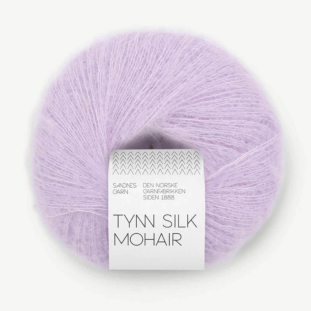 Pelote de Tynn Silk Mohair de Sandnes Garn coloris 5223 Lavender
