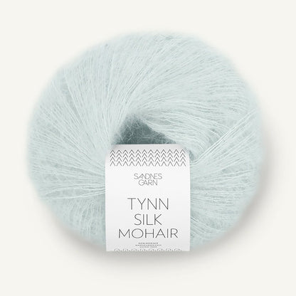 Pelote de Tynn Silk Mohair de Sandnes Garn coloris 5811 Arctic Ice