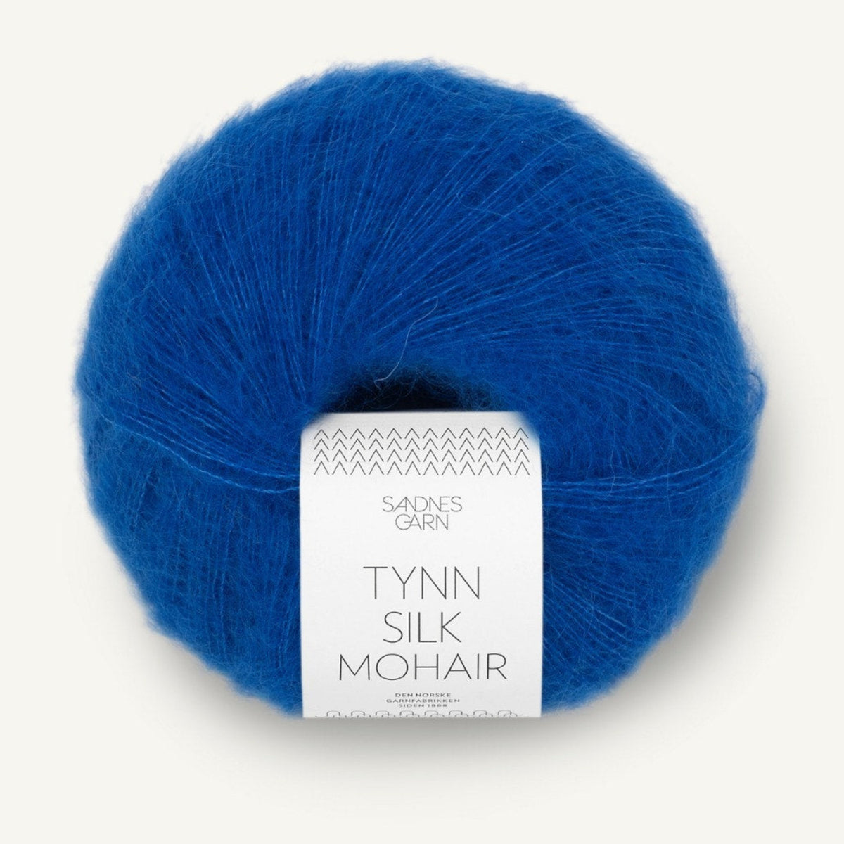 Pelote de Tynn Silk Mohair de Sandnes Garn coloris 6046 Jolly Blue