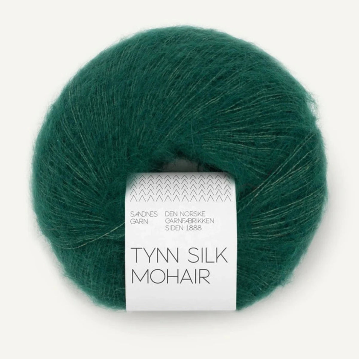 Pelote de Tynn Silk Mohair de Sandnes Garn coloris 7772 Rainforest
