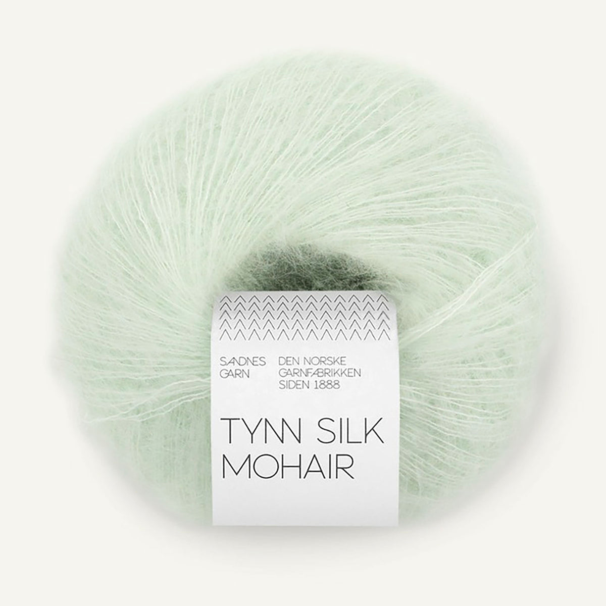 Pelote de Tynn Silk Mohair de Sandnes Garn coloris 7911 Mint