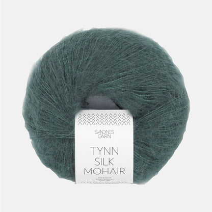 Pelote de Tynn Silk Mohair de Sandnes Garn coloris 9080 Urban Chic