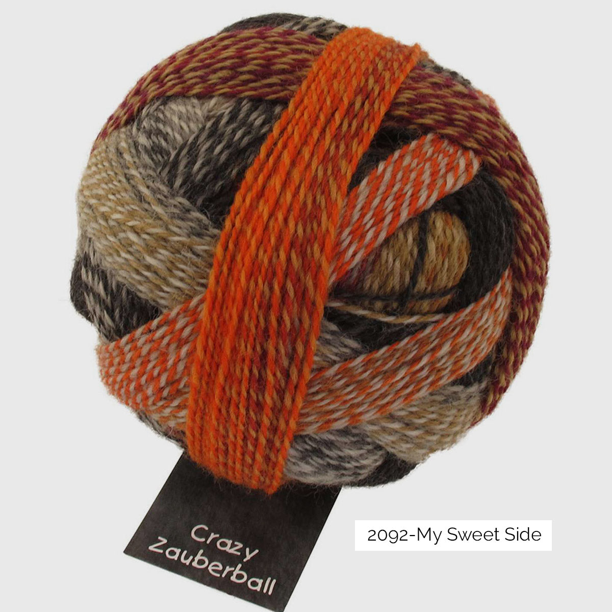 Pelote de Crazy Zauberball de Schoppel Wolle coloris 2092 My Sweet Side