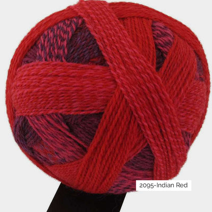 Pelote de Crazy Zauberball de Schoppel Wolle coloris 2095 Indian Red