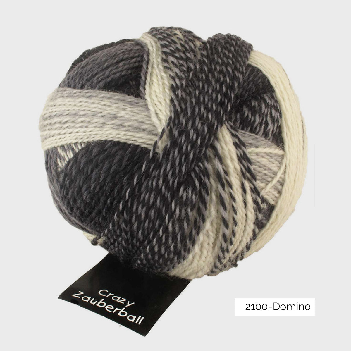 Pelote de Crazy Zauberball de Schoppel Wolle coloris 2100 Domino
