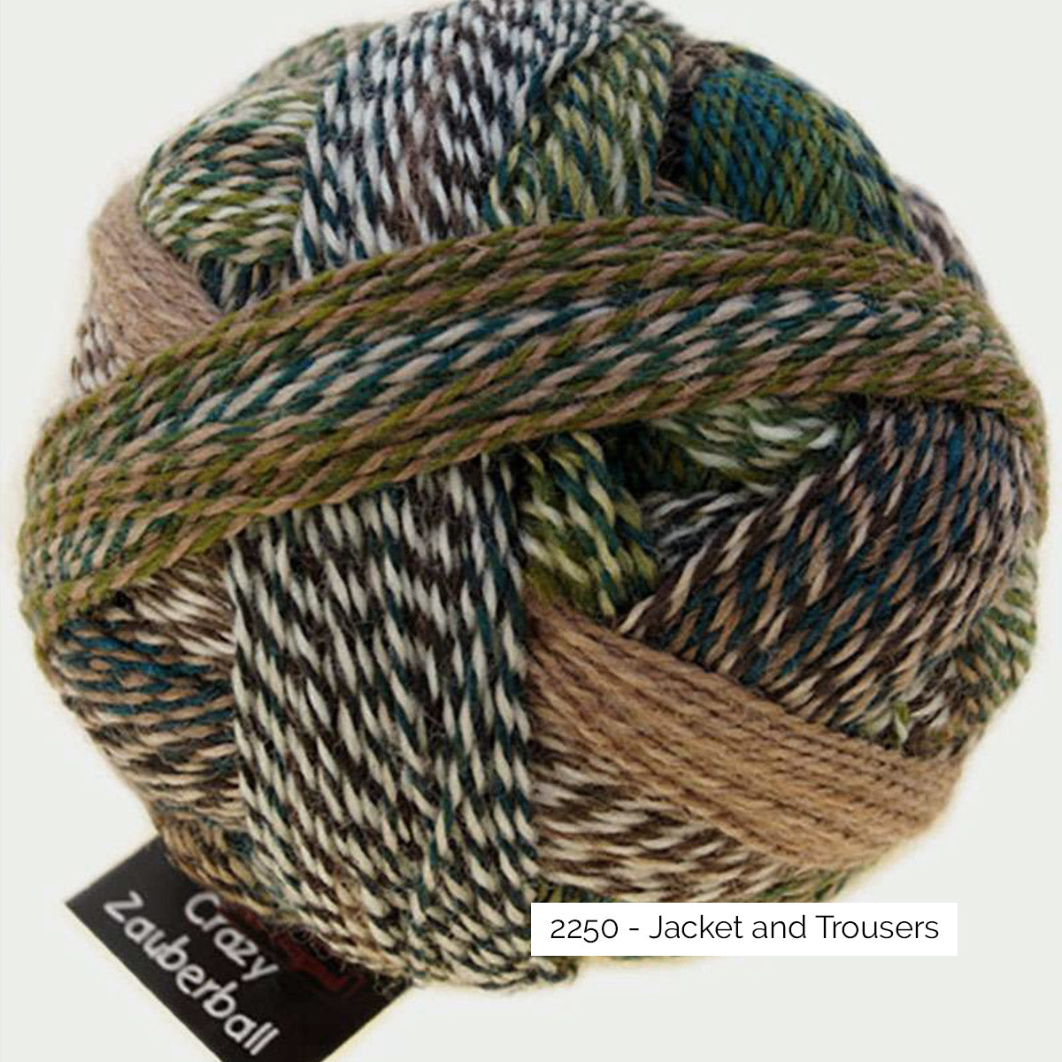 Crazy Zauberball de Schoppel Wolle coloris 2250 Jacket and Trousers
