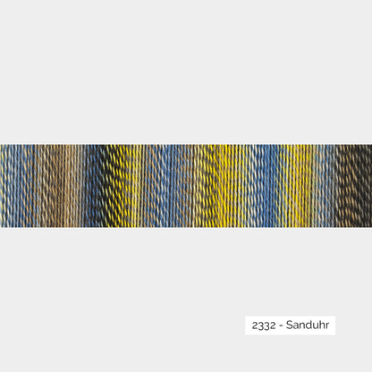 Crazy Zauberball de Schoppel Wolle coloris 2332 Sanduhr