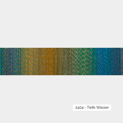 Crazy Zauberball de Schoppel Wolle coloris 2404 Tiefe Wasser