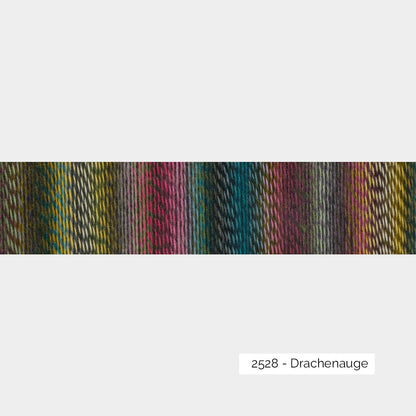 Crazy Zauberball de Schoppel Wolle coloris 2528 Drachenauge