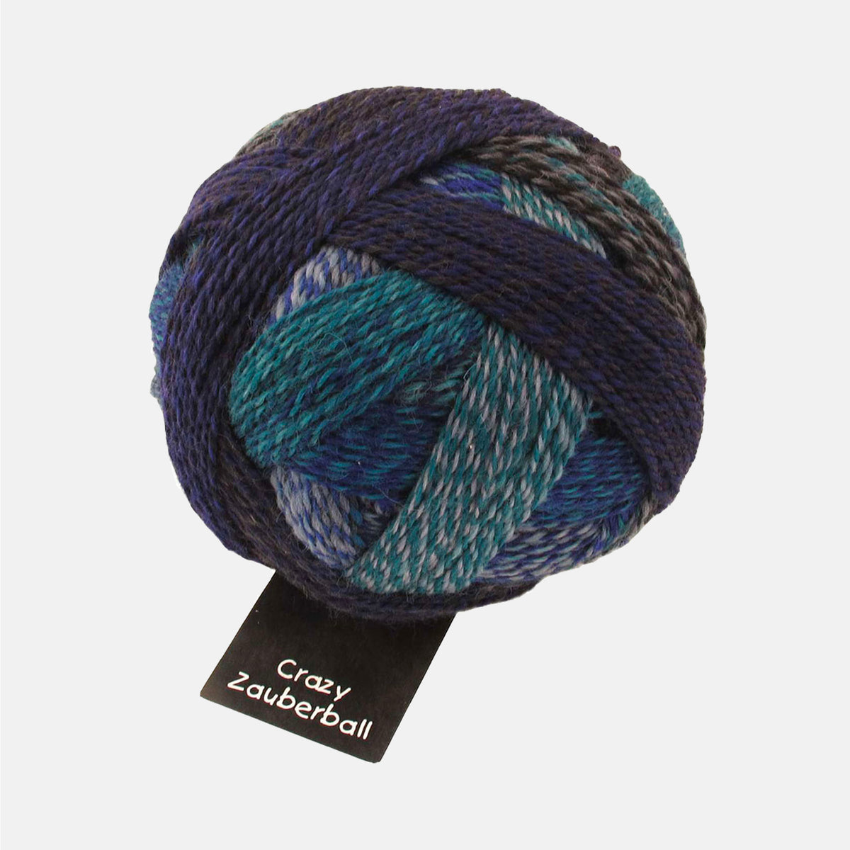 Pelote de Zauberball Crazy de Schoppel Wolle coloris 1511 Submarine