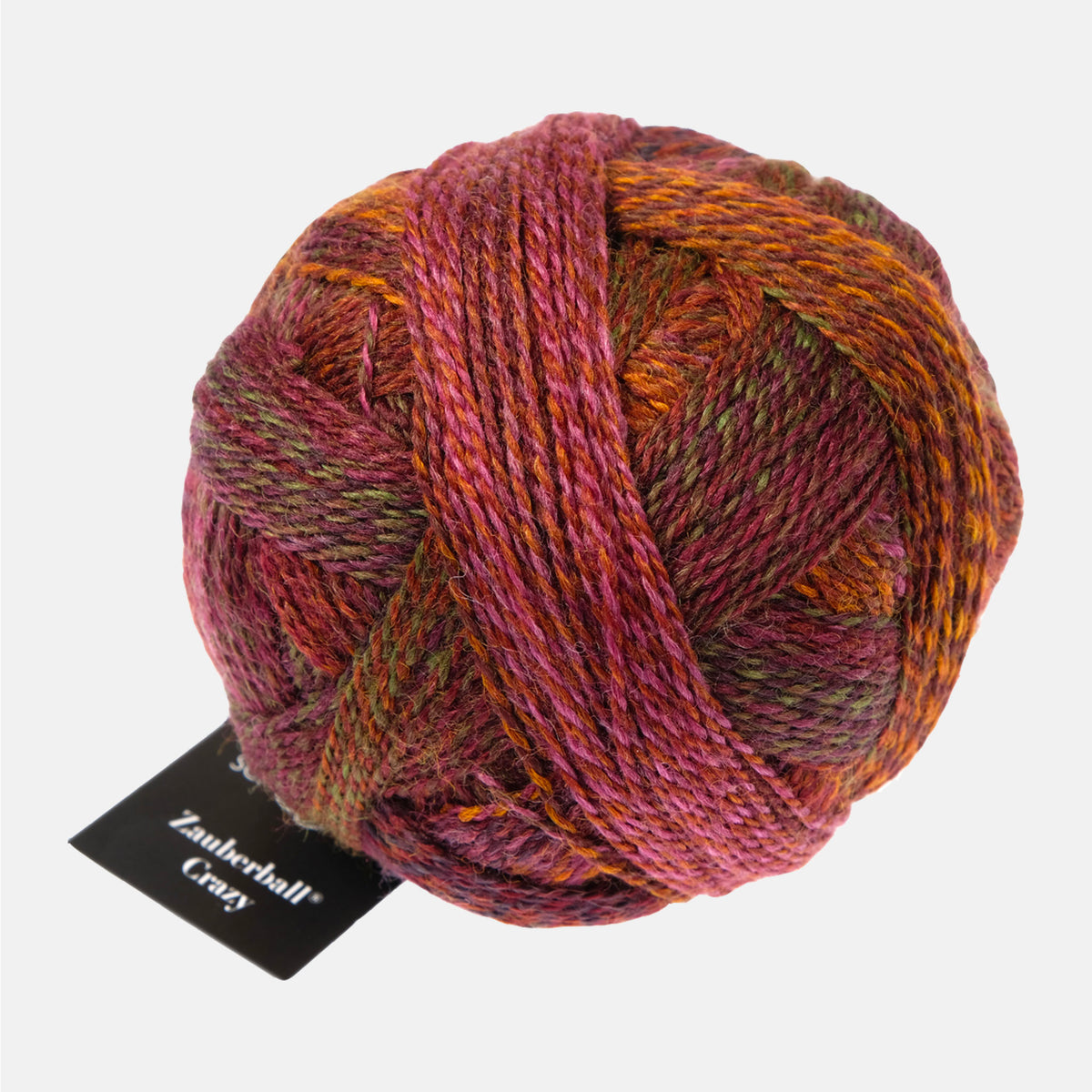 Pelote de Zauberball Crazy de Schoppel Wolle coloris 2312 Piano Bar