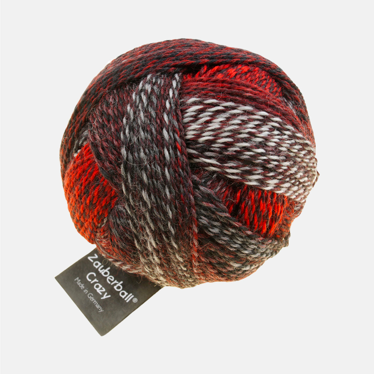Pelote de Zauberball Crazy de Schoppel Wolle coloris 2337 Mars Experiment