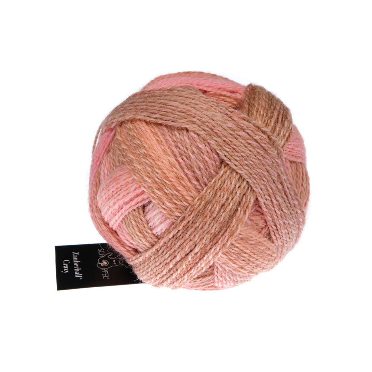 Pelote de Zauberball Crazy de Schoppel Wolle coloris 2694 Vernissage
