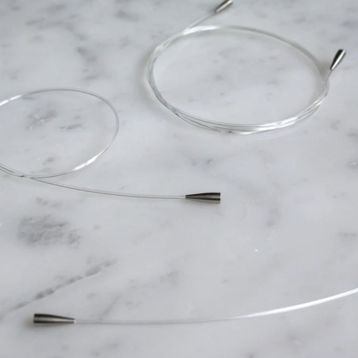 Câbles pour aiguilles circulaires interchangeables Curve de Seeknit