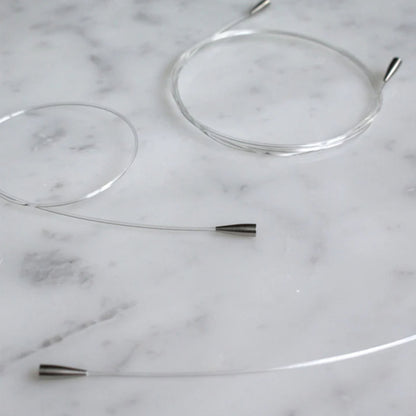Câbles pour aiguilles circulaires interchangeables Curve de Seeknit