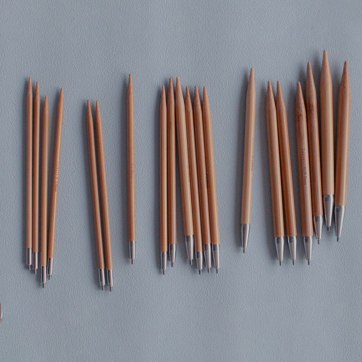 Pointes d'aiguilles circulaires interchangeables Curve de Seeknit, finition Koshitsu