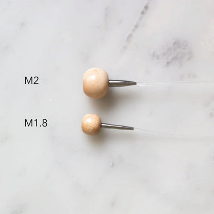 Embouts stoppeurs de mailles pour aiguilles circulaires interchangeables Curve de Seeknit