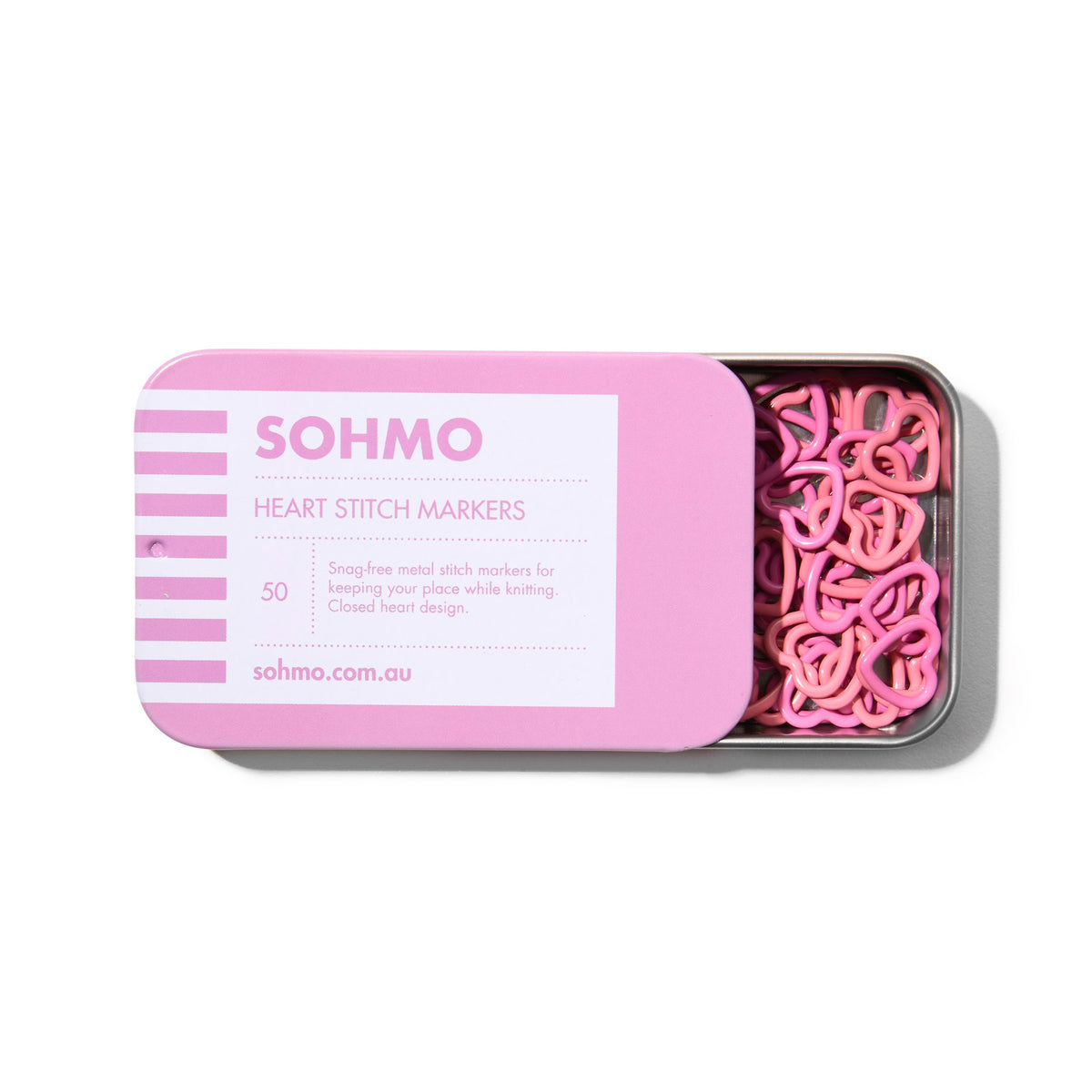 Marqueurs de mailles SOHMO, modèle Coeurs