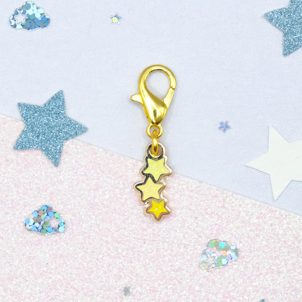 Marqueur amovible (Progress Keeper) de Sparkles in the Wild modèle Trio d'Etoiles Jaune