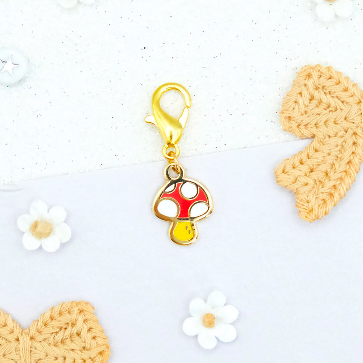 Marqueur amovible (Progress Keeper) de Sparkles in the Wild modèle Champignon Rouge