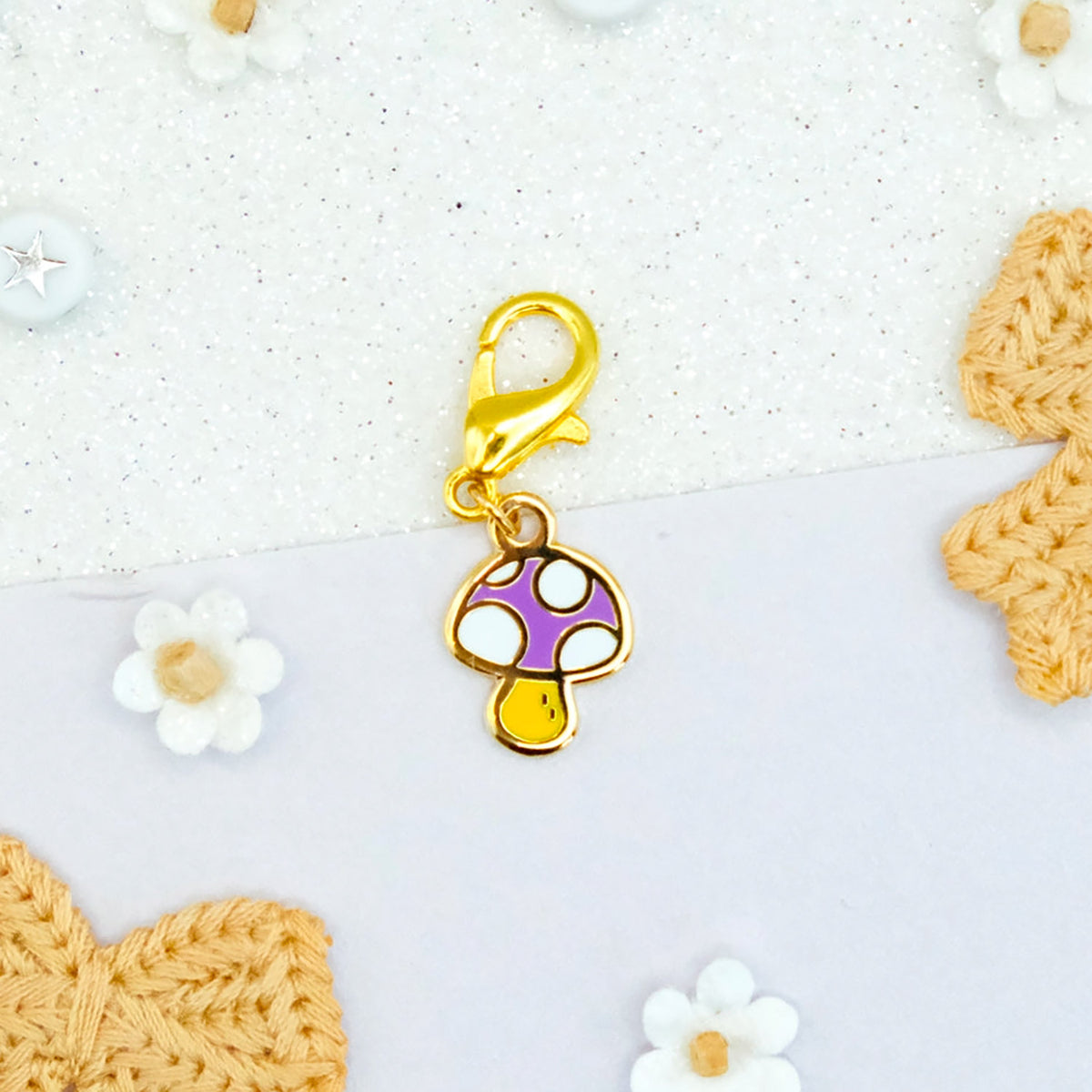 Marqueur amovible (Progress Keeper) de Sparkles in the Wild modèle Champignon Violet
