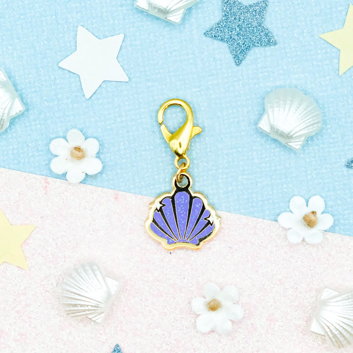 Marqueur amovible (Progress Keeper) de Sparkles in the Wild modèle Coquillage Violet