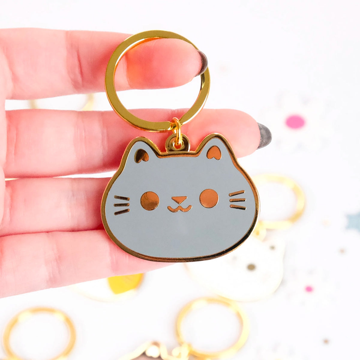 Porte-Clés Chat - Sparkles in the Wild