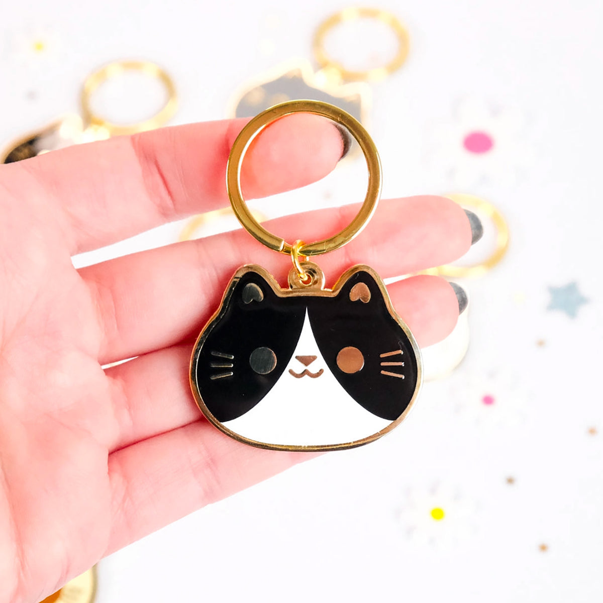 Porte-Clés Chat - Sparkles in the Wild