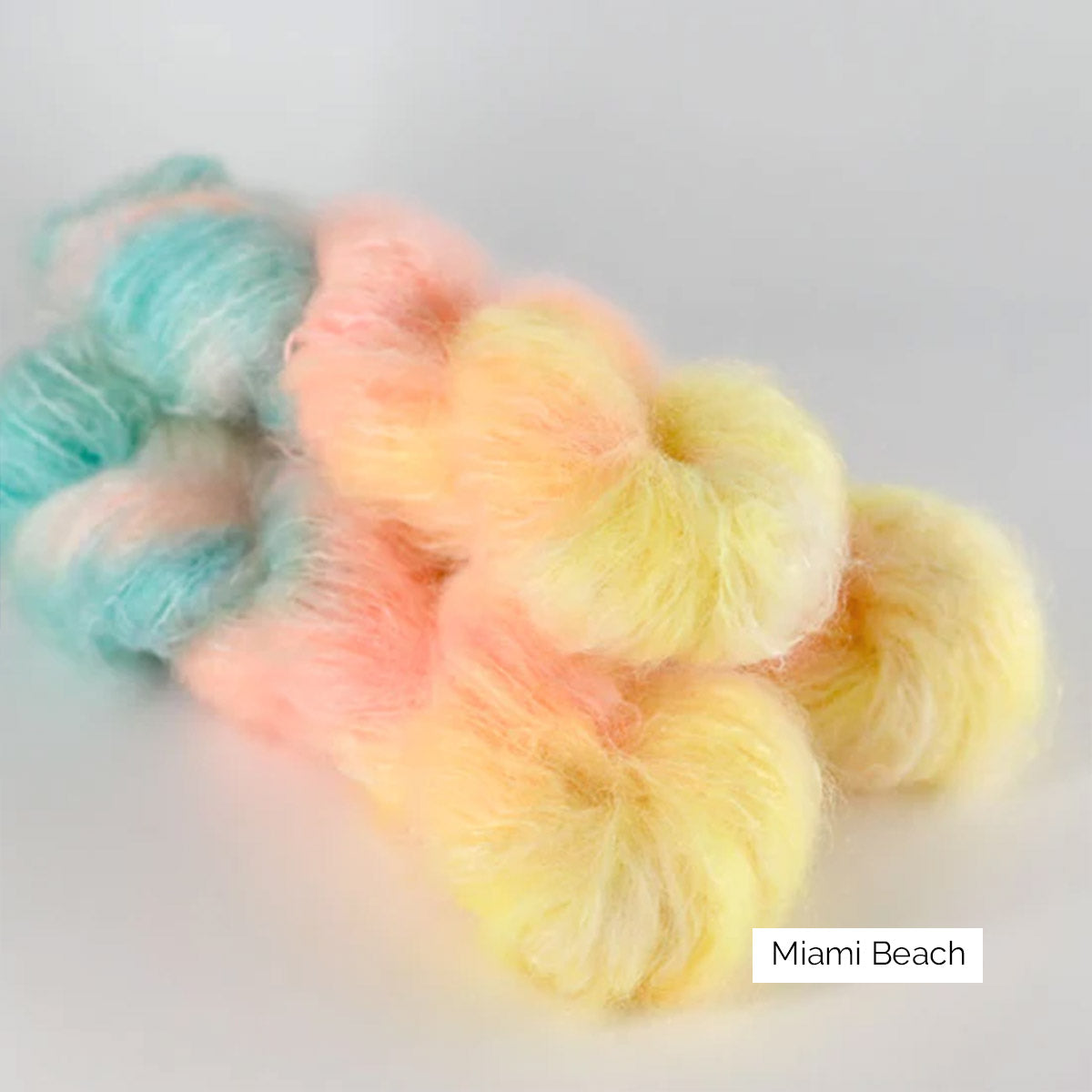 Echeveaux de Fat Mohair de Sysleriget coloris Miami Beach