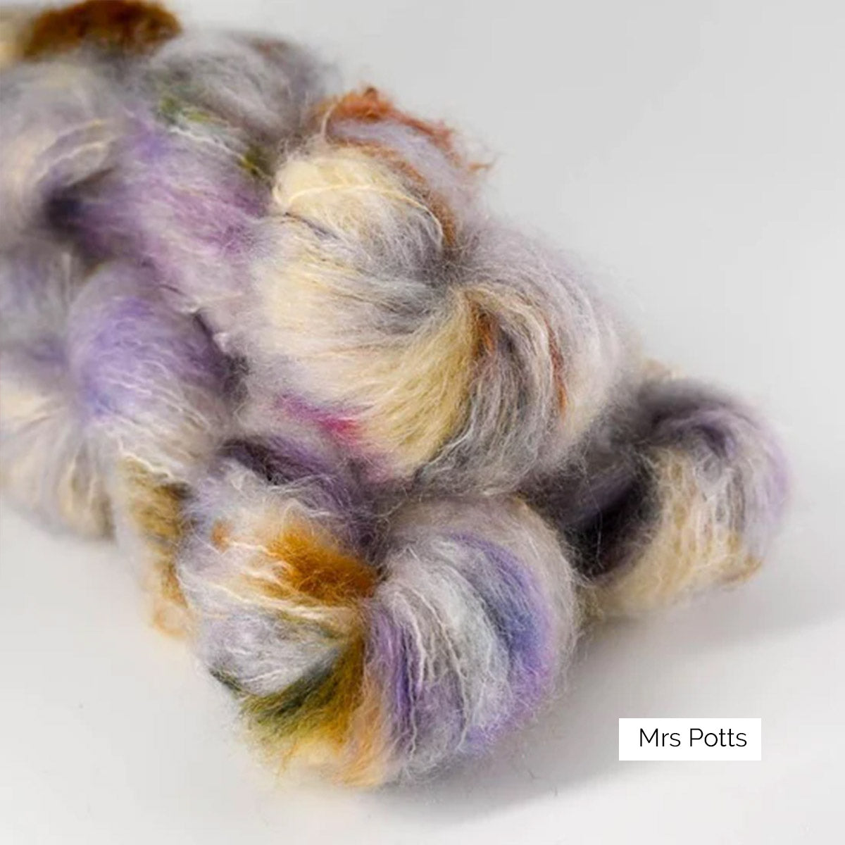 Echeveaux de Fat Mohair de Sysleriget coloris Mrs Potts